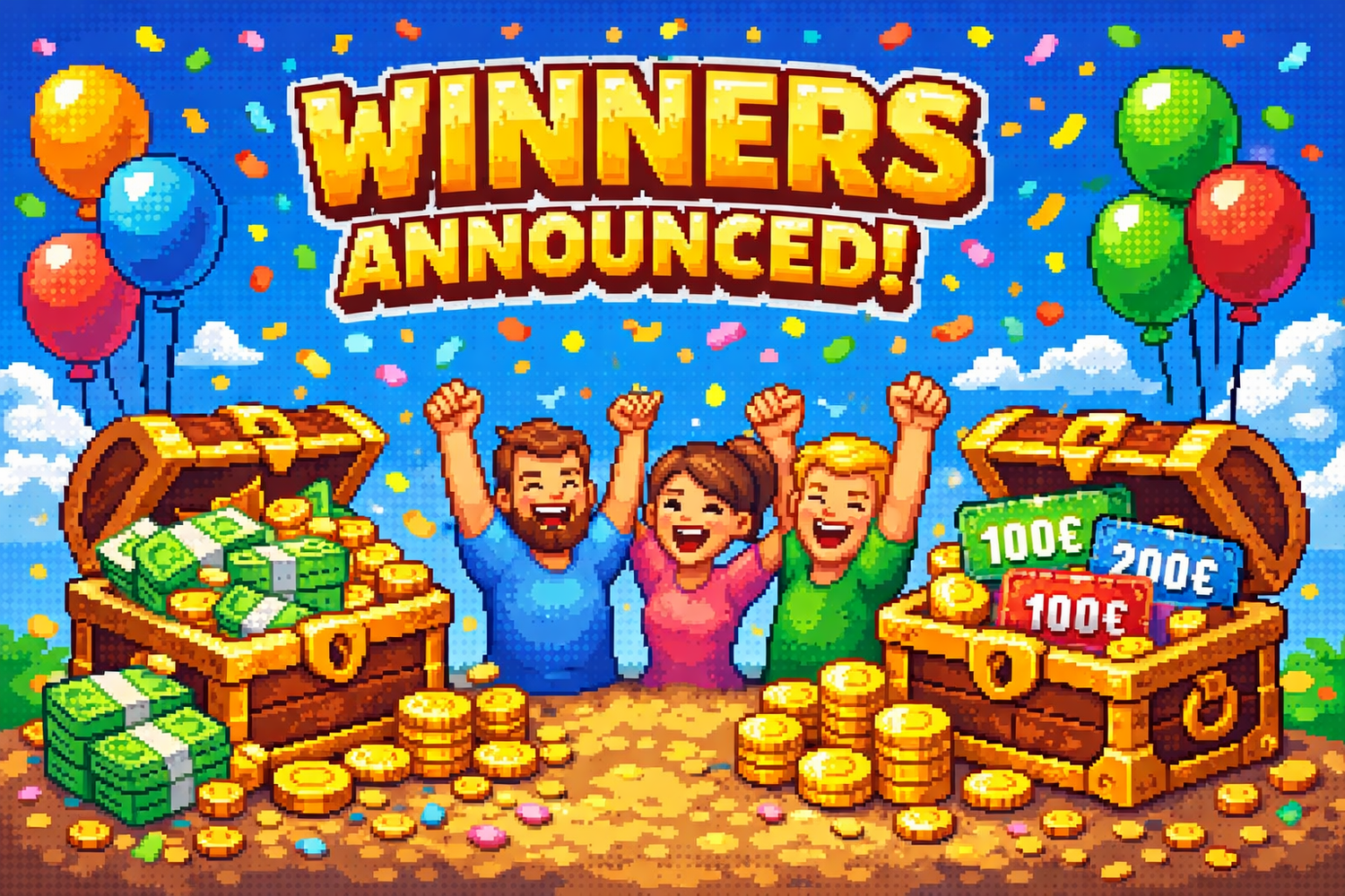 Thank You for Your Support β Here Are the Winners and Our Giveaway Results