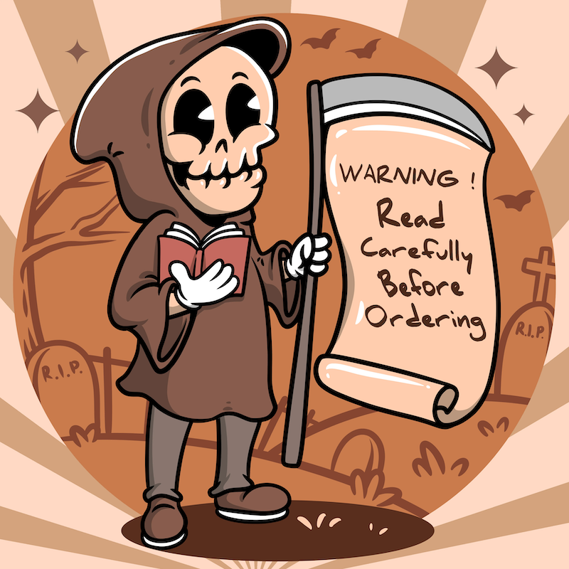 Please read carefully before ordering!