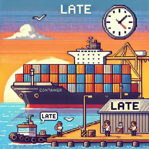 Current container arrival update