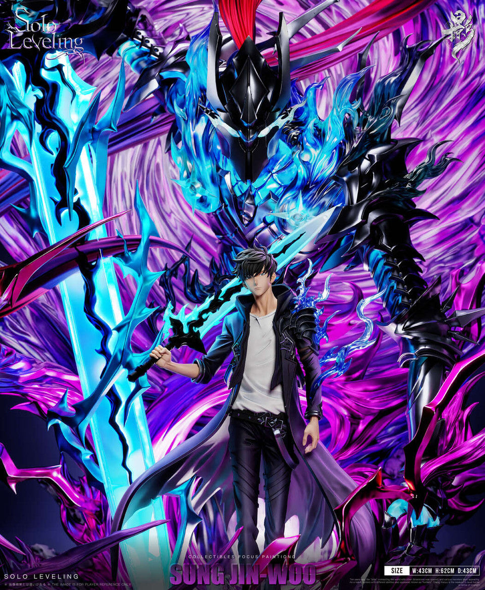 Solo Leveling - Sung Jin Woo | Resin Statue | by LueYing Studio