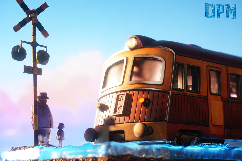 Spirited Away - Bus on the sea | Resin Statue | by OPM Studio