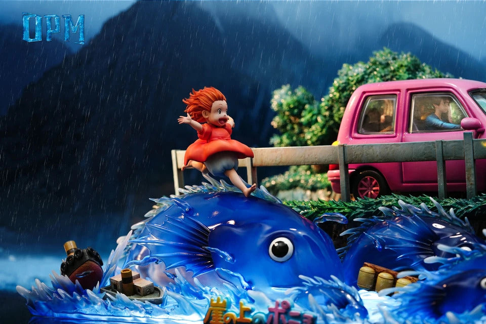Ponyo - Desktop Ponyo on the Cliff