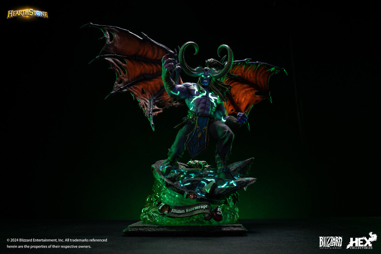 World of Warcraft - Illidan Stormrage | Resin Statue | HEX Collectibles