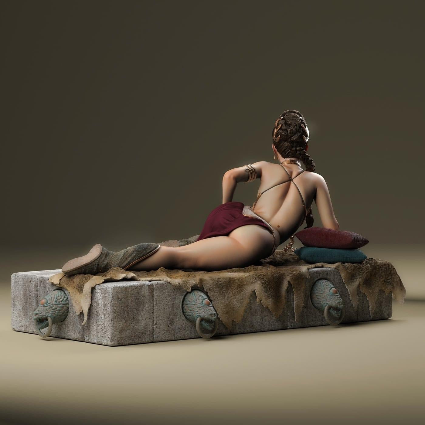 Star Wars – Slave Leia | 1:4 Resin Statue | von xionart