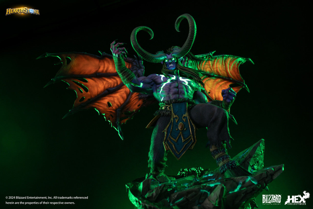 World of Warcraft - Illidan Stormrage | Resin Statue | HEX Collectibles