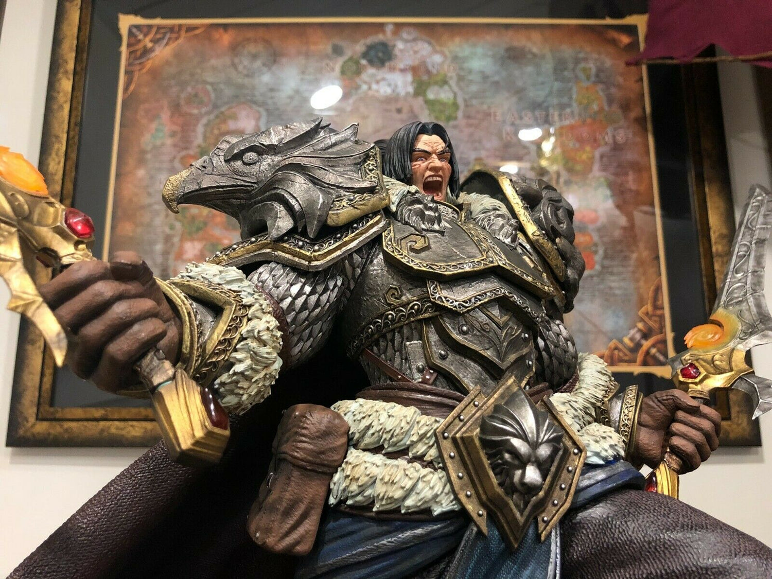 World of Warcraft - Varian Wrynn | 1:5 Resin Statue | vom Bigfoot Studio