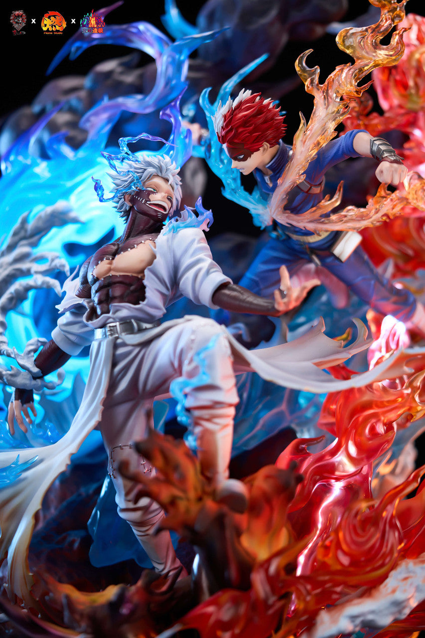 My Hero Academia - Dabi vs. Todoroki | 1:6 Resin Statue | by Weare A Design Studio