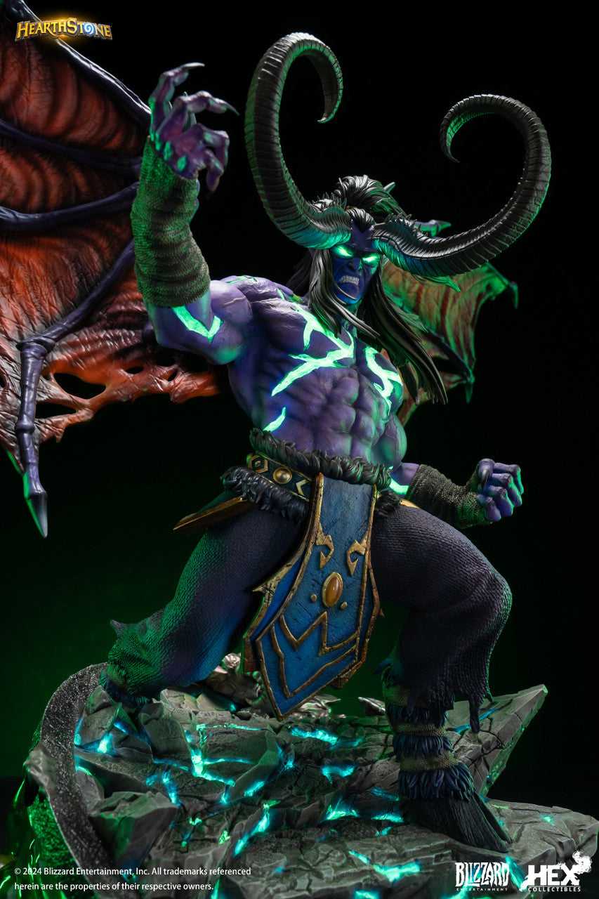 World of Warcraft - Illidan Stormrage | Resin Statue | HEX Collectibles