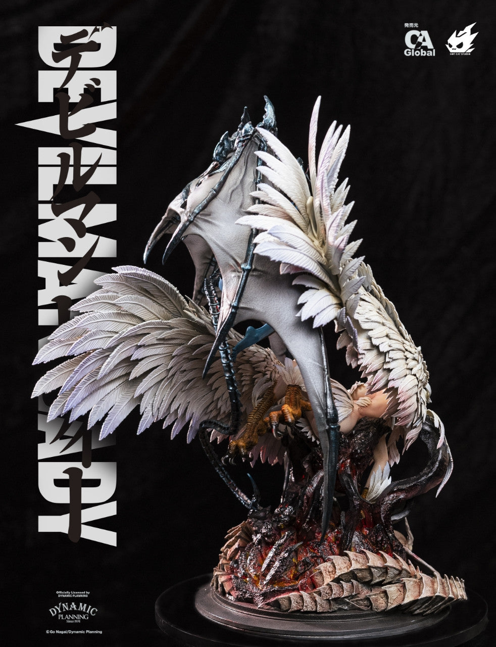 Devilman - Jun Fudo vs. Ran Asuka | 1:6 Resin Statue | by HotCat Studio