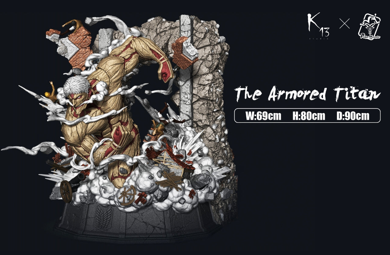 Attack on Titan - Armored Titan | Resin Statue | by K13 Studio