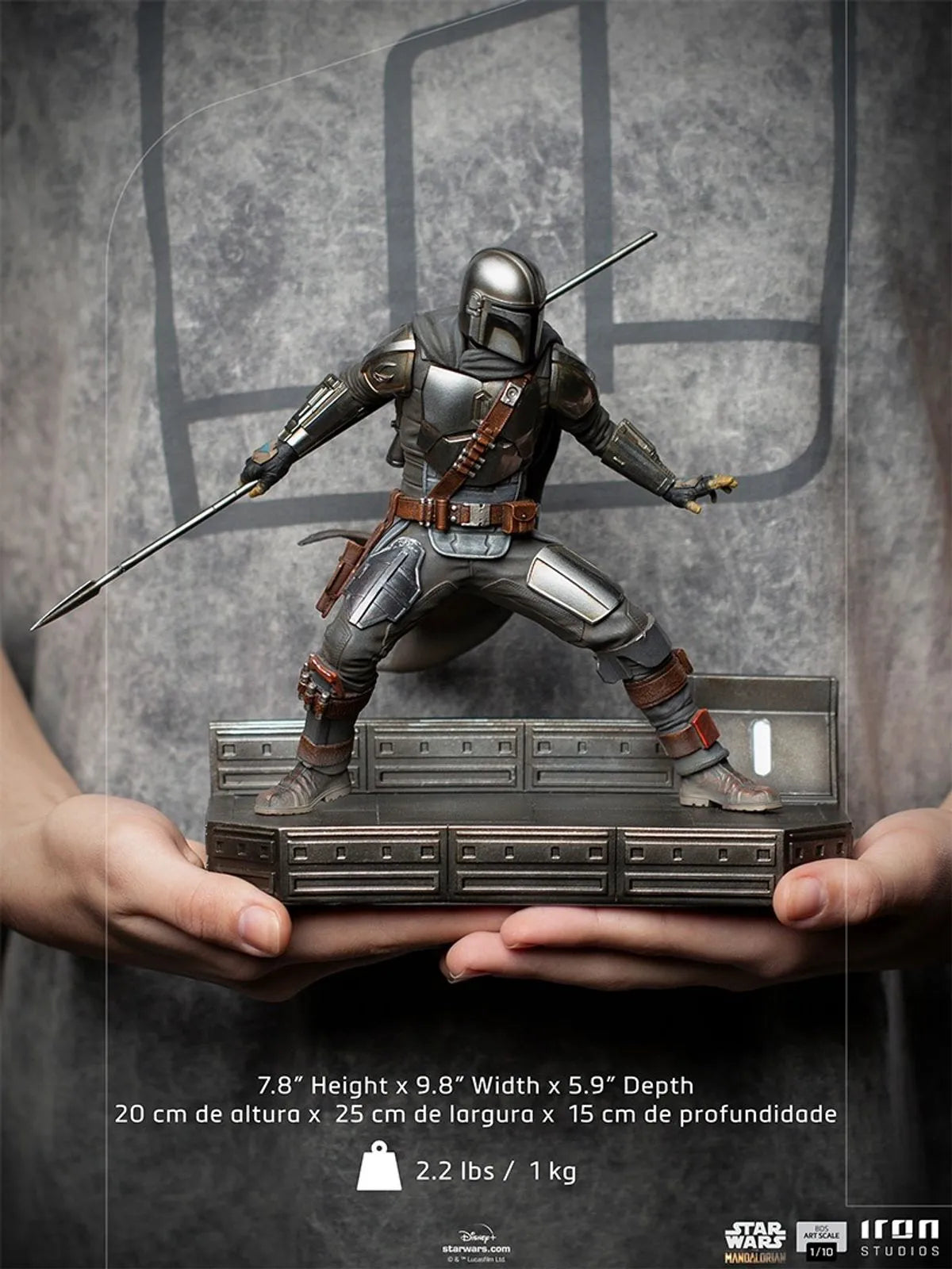Star Wars - The Mandalorian | 1:10 Resin Statue | von Iron Studios