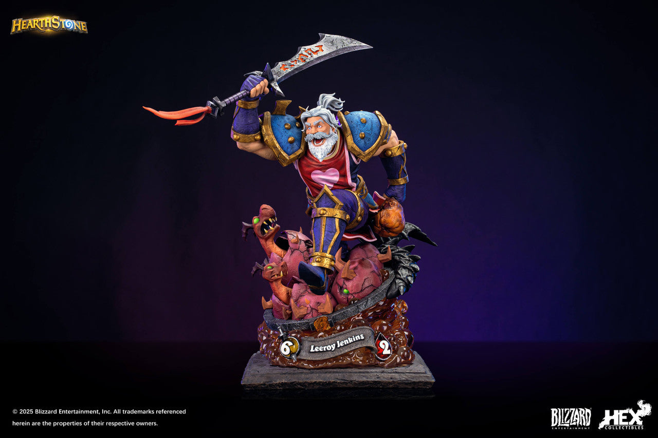 Warcraft - Leeroy Jenkins | 1:10/1:6 Resin Statue | by HEX Collectibles