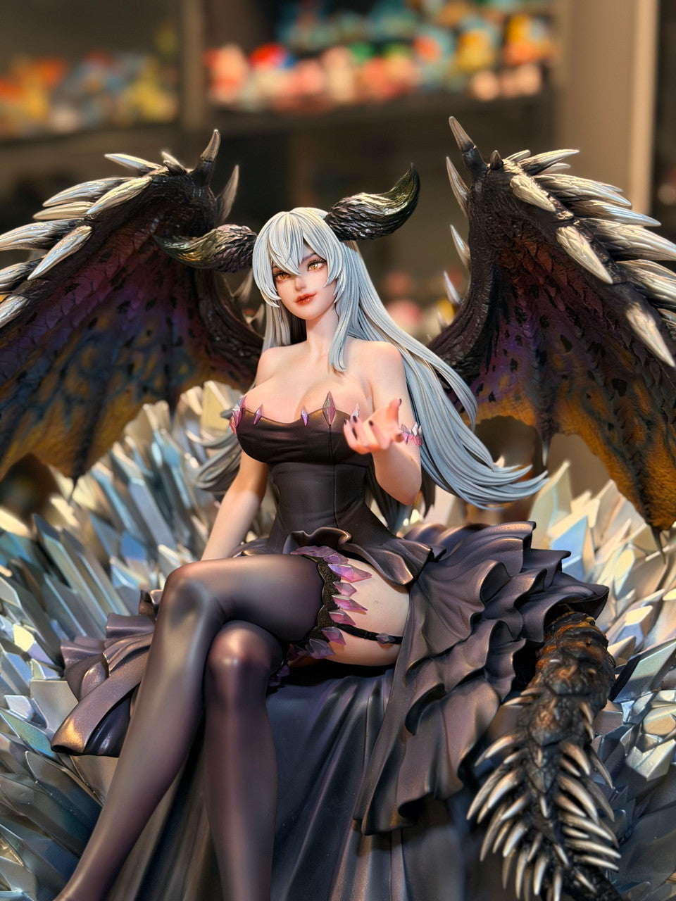 Monster Hunter - Ruiner Nergigante Girl | 1:4 Resin Statue | by Scalefall&Wingrise Studio