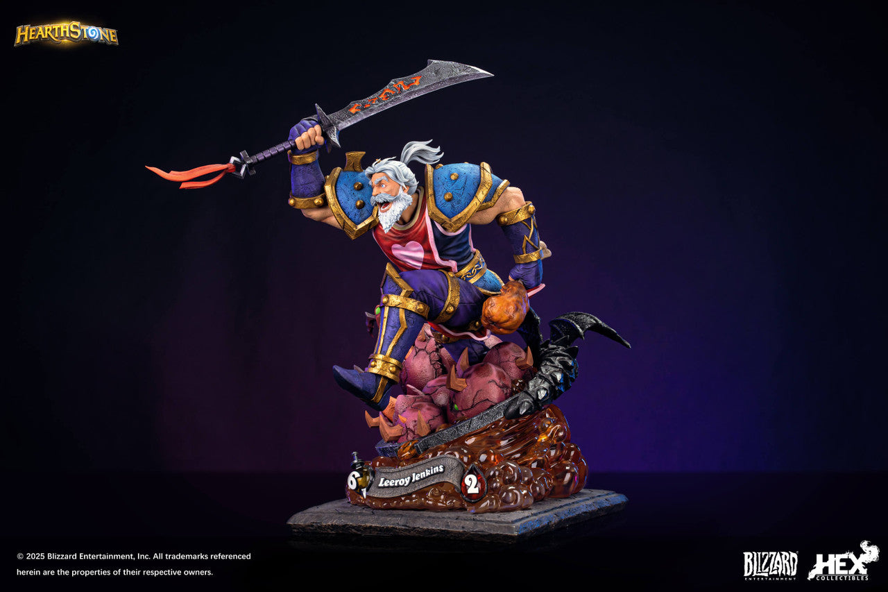 Warcraft - Leeroy Jenkins | 1:10/1:6 Resin Statue | by HEX Collectibles