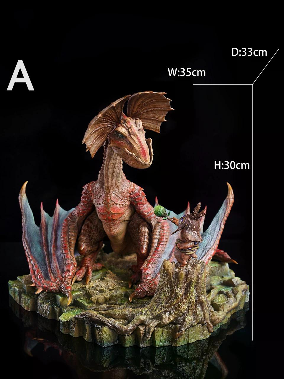 Monster Hunter - Yian Kut-Ku | Resin Statue | by Dragon Frontier Studio