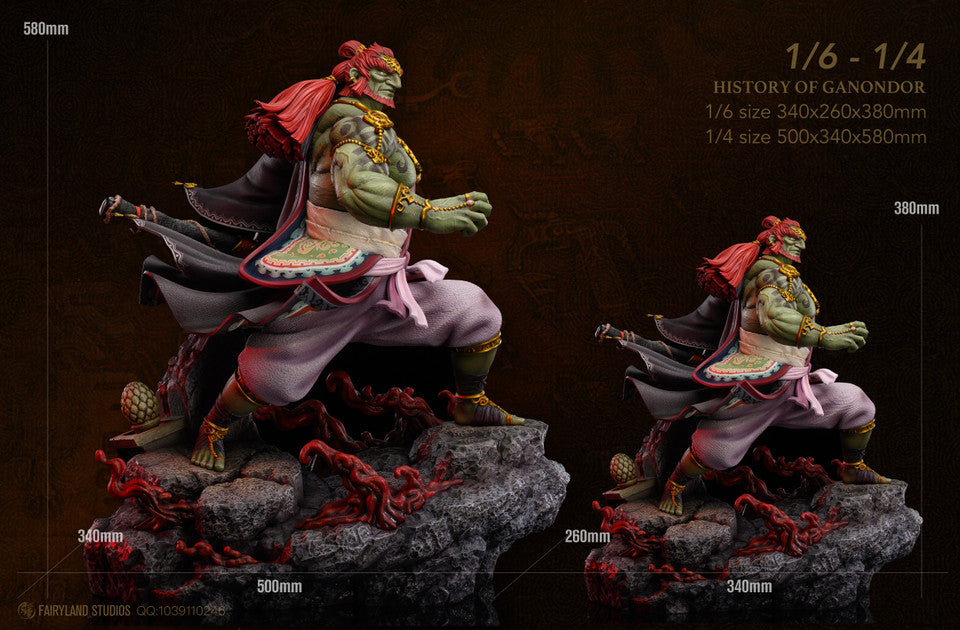 Legend of Zelda - Ganondorf | 1:6/1:4 Resin Statue | by FairyLand Studio