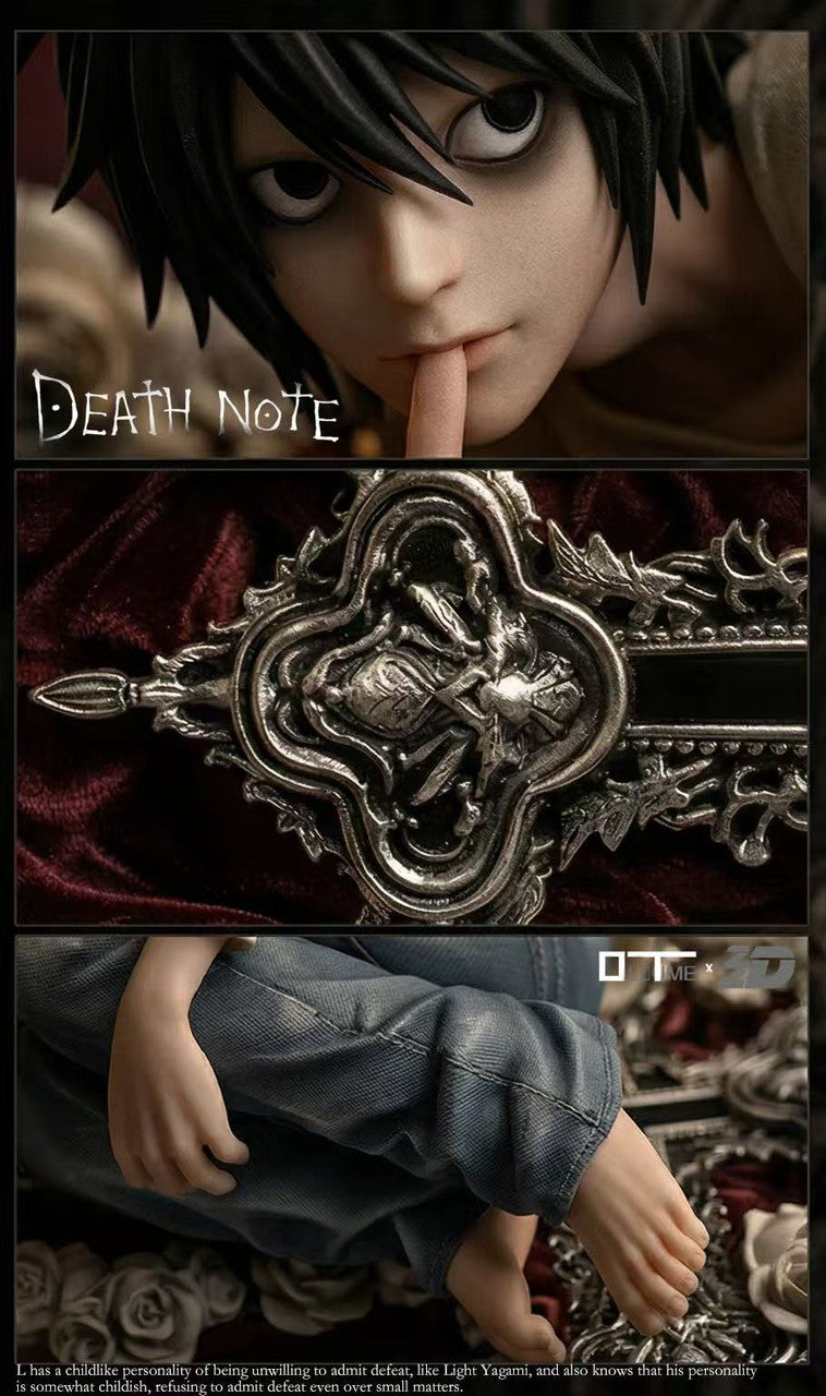 Death Note - L Lawliet | 1:6 Resin Statue | by Old Time studio X ZZDD Studio