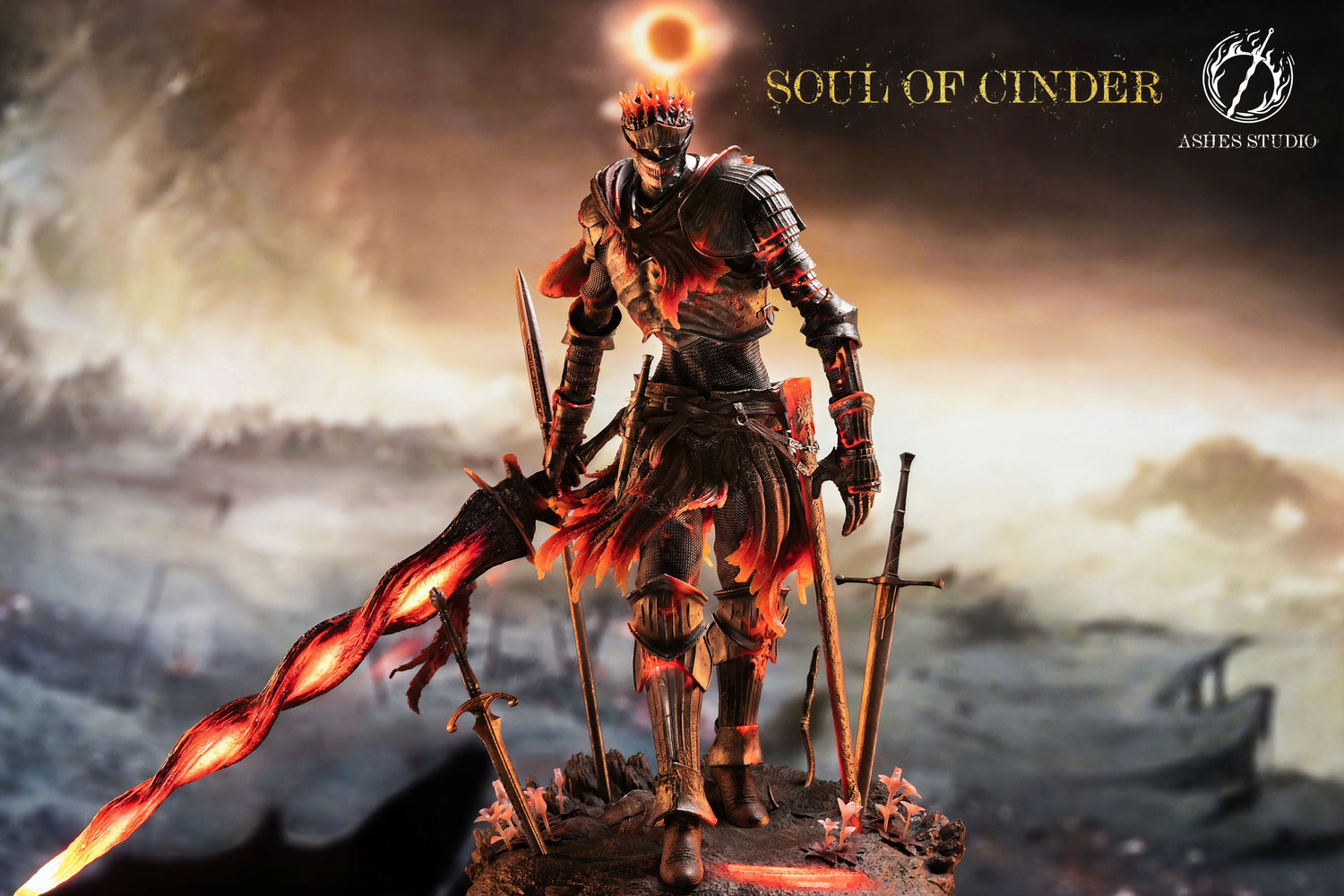 Dark Souls 3 – Soul of Cinder | 1:4 Resin Statue | von Ashes Studio