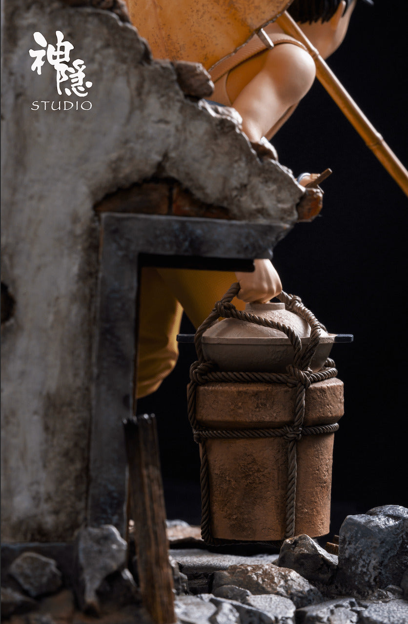 Grave of the Fireflies - Seita & Setsuko | Resin Statue | by ShenYin Studio