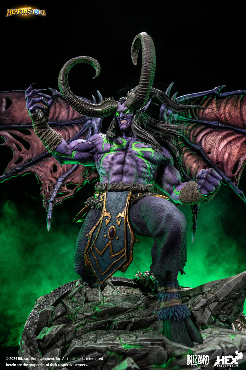 World of Warcraft - Illidan Stormrage | Resin Statue | HEX Collectibles