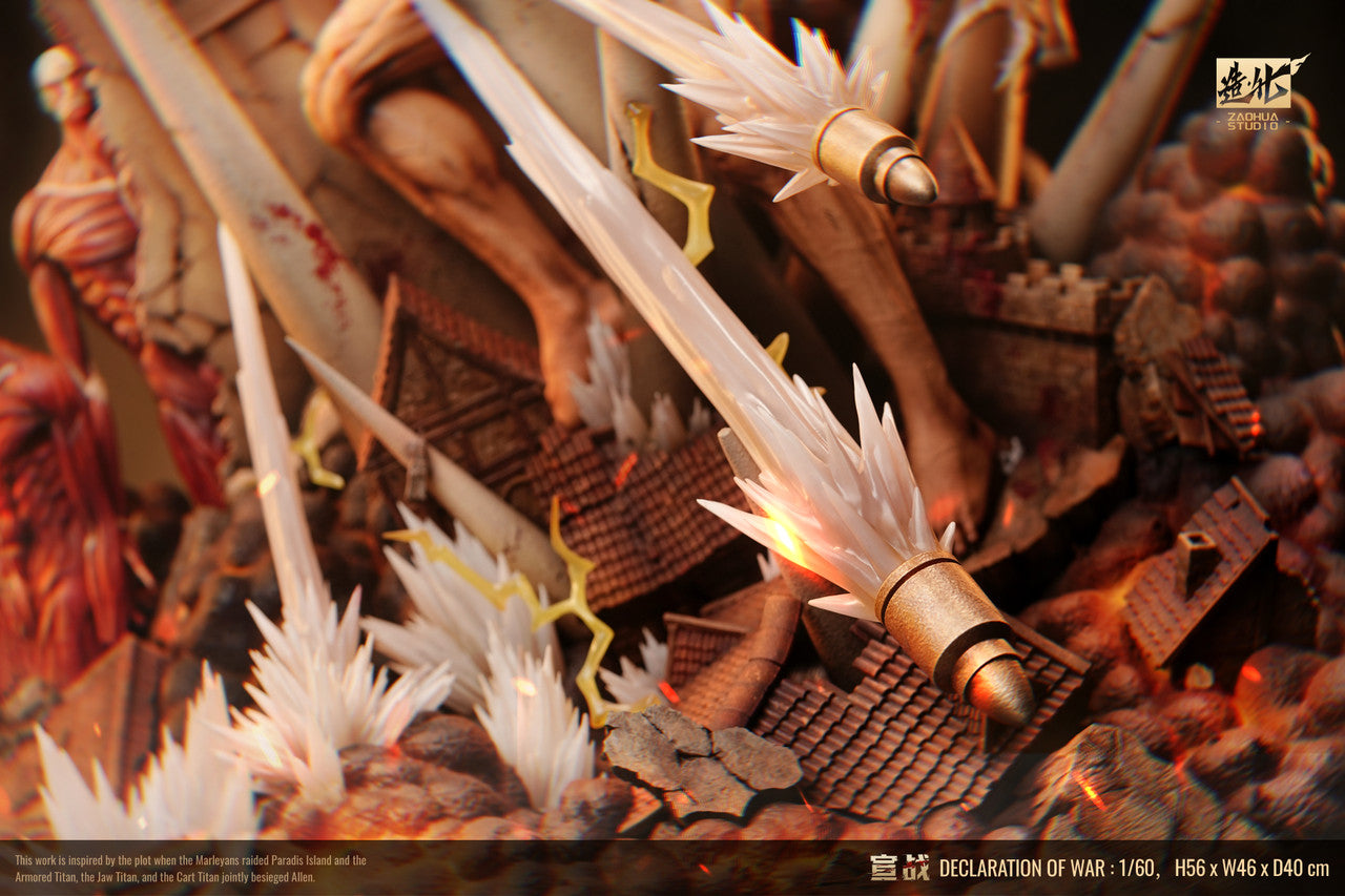 Attack on Titan - Declaration of War | Resin Statue | by ZaoHua Studio