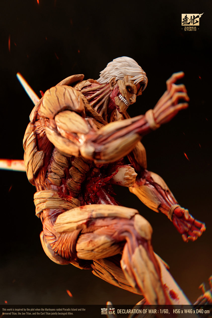 Attack on Titan - Declaration of War | Resin Statue | by ZaoHua Studio