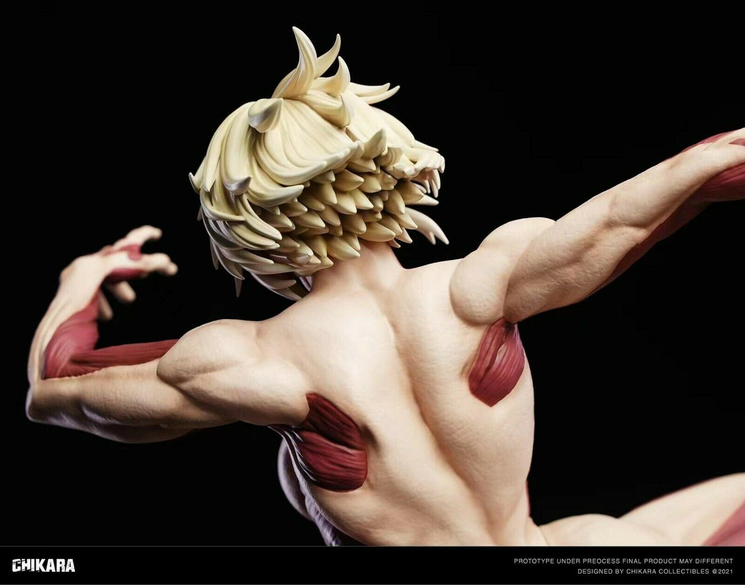 Attack on Titan - Female Titan vs. Eren | Resin Statue | von Chikara Studio