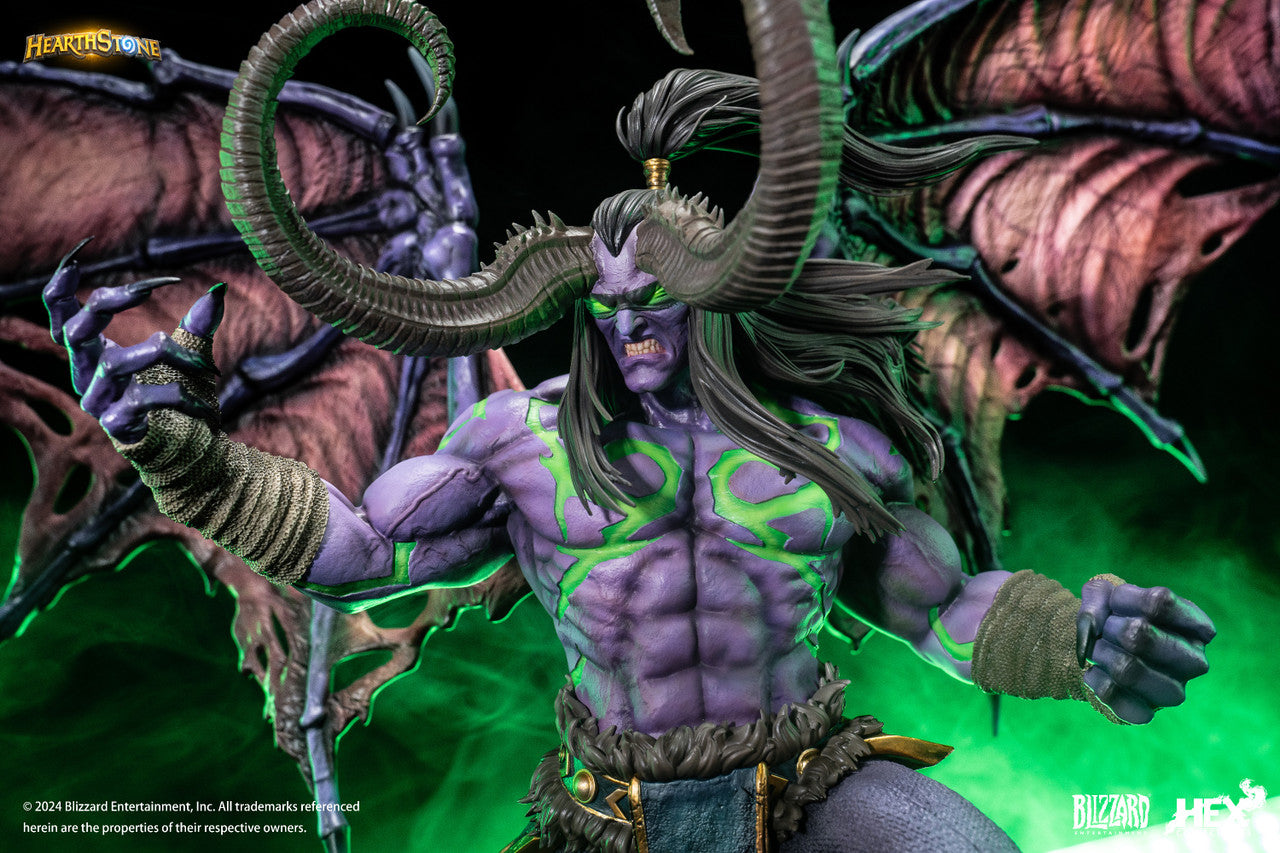 World of Warcraft - Illidan Stormrage | Resin Statue | HEX Collectibles
