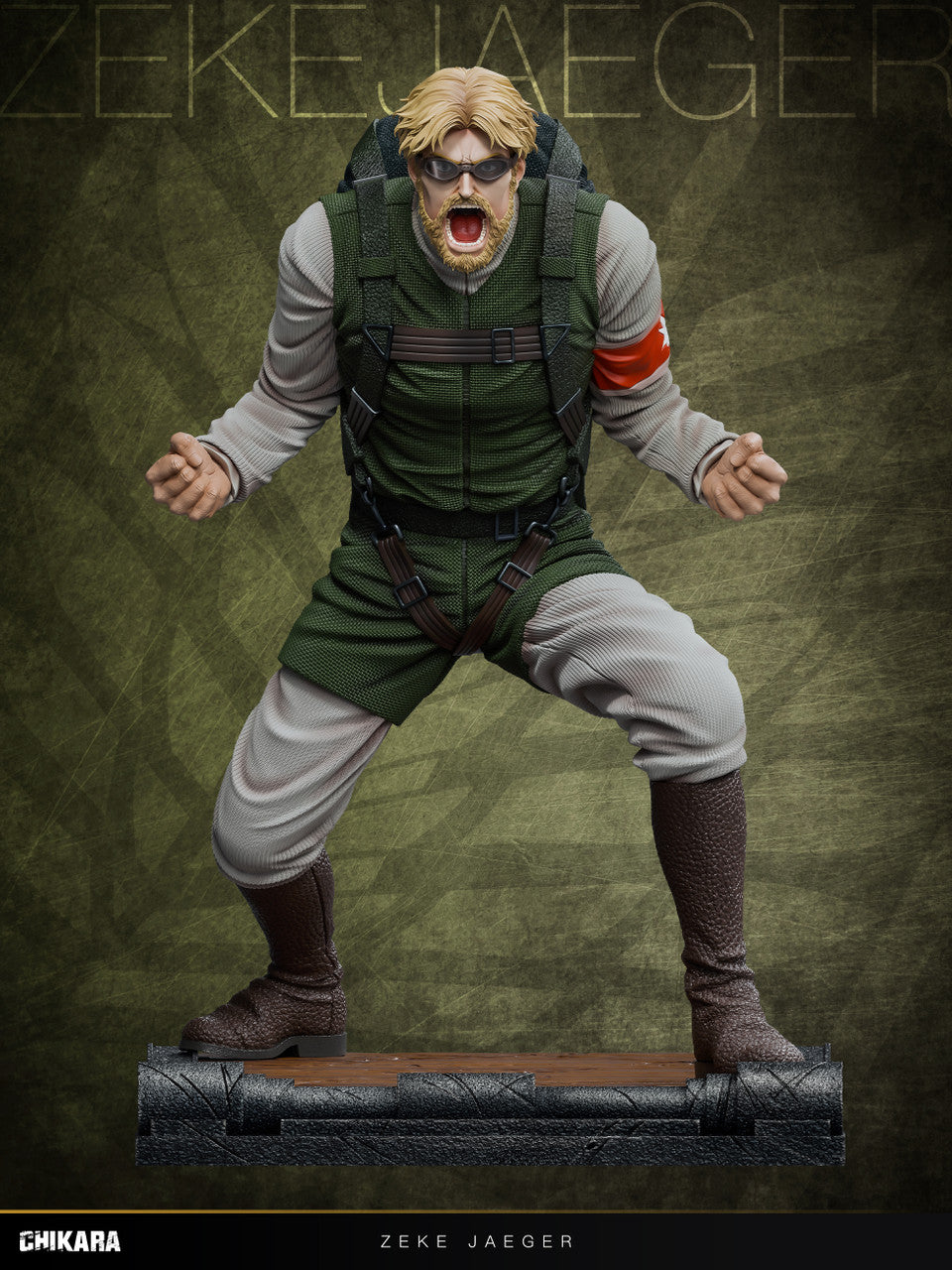 Attack on Titan - Zeke Jaeger | 1:6 Resin Statue | by Chikara Studio