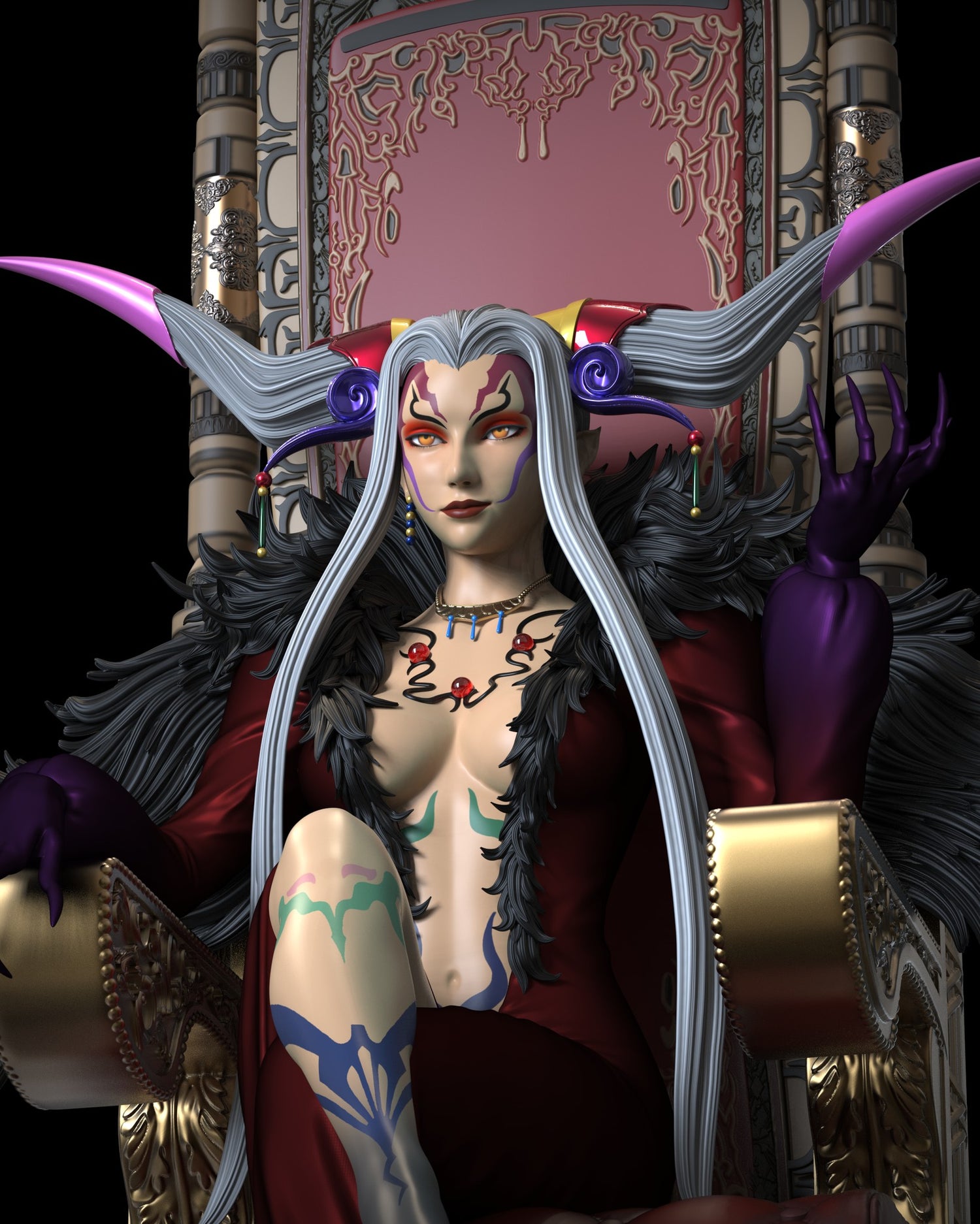 Final Fantasy - Ultimecia | 1:4 Resin Statue | by Solar Studio