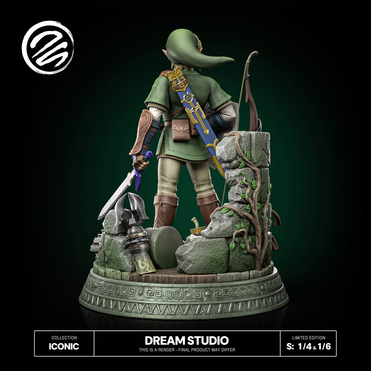 Legend of Zelda - Link | 1:4/1:6 Resin Statue | by Dream Studio