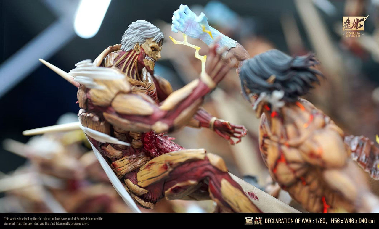 Attack on Titan - Declaration of War | Resin Statue | by ZaoHua Studio