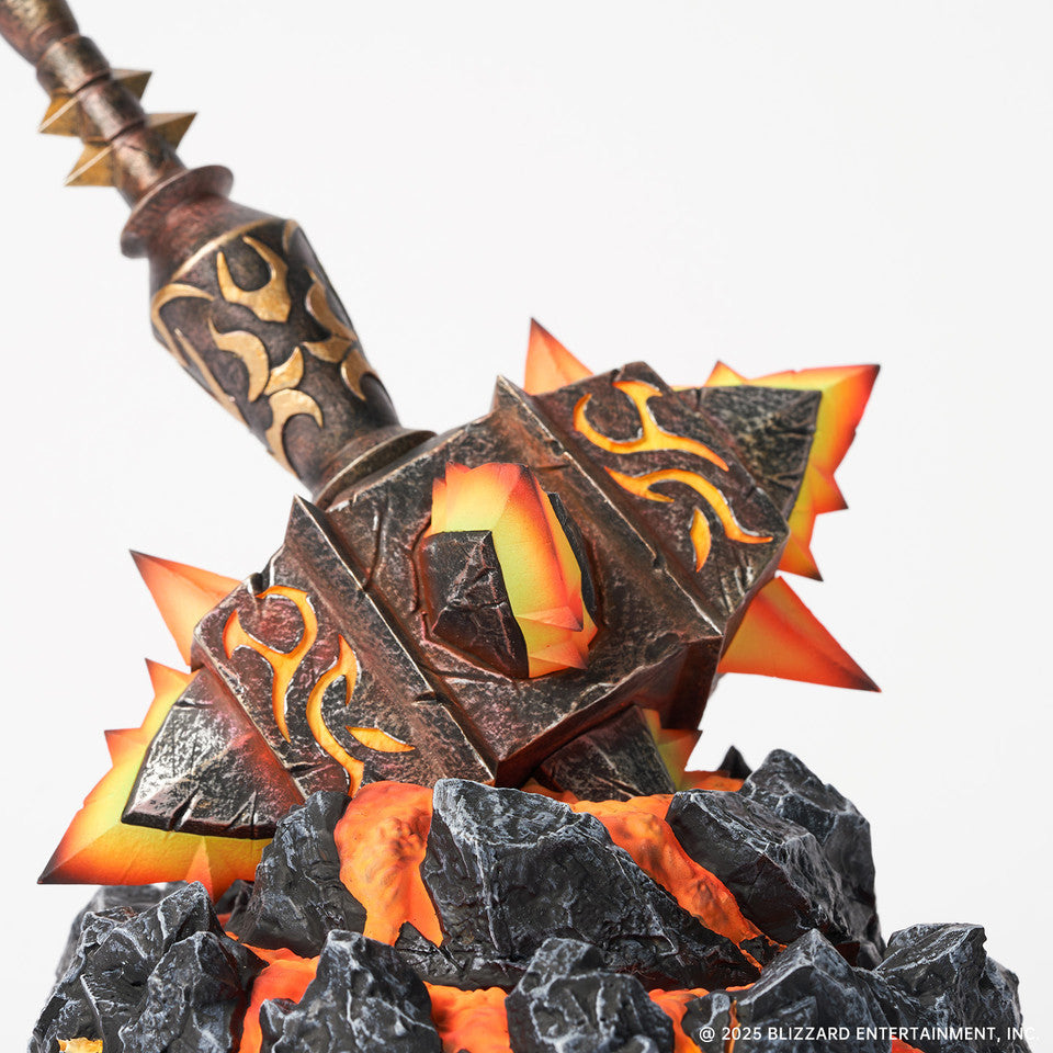 World of Warcraft - Sulfuras Hand of Ragnaros | Resin Statue | by Blizzard
