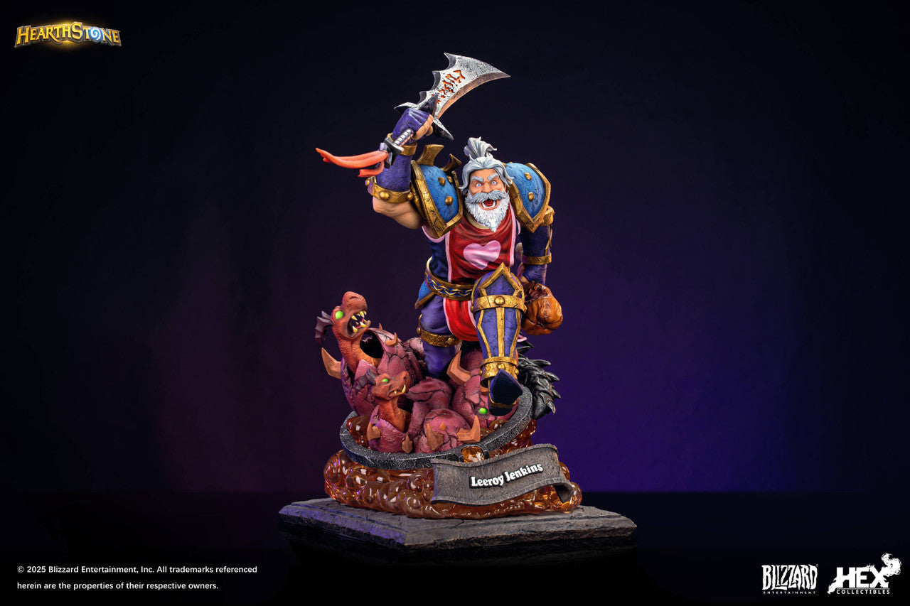 Warcraft - Leeroy Jenkins | 1:10/1:6 Resin Statue | by HEX Collectibles