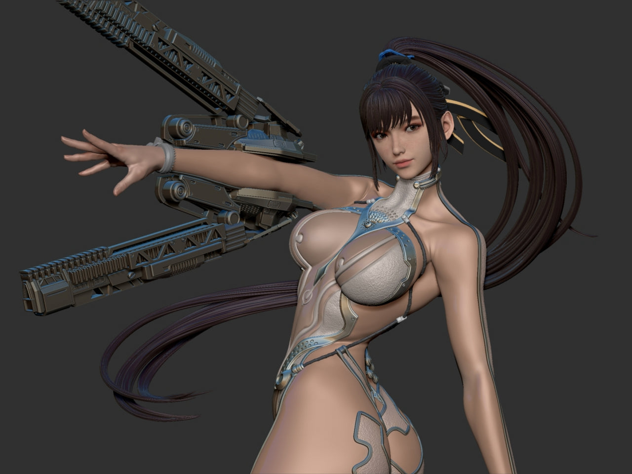 Stellar Blade - Skinsuit Eve | 1:4 Resin Statue | by Craving Eyes Studio