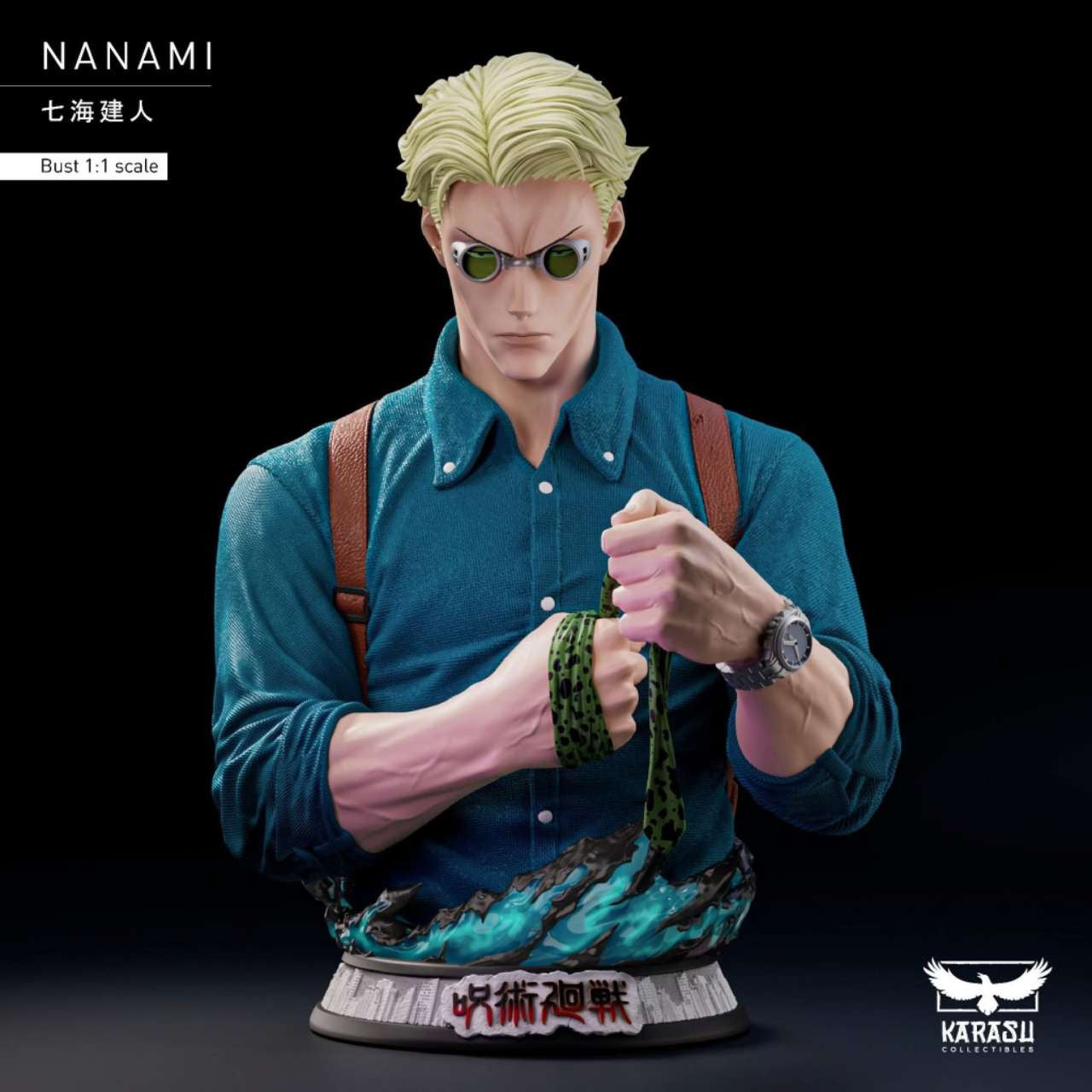 Jujutsju Kaisen - Nanami Kento | 1:1/1:2 Resin Bust | by Karasu Collectibles