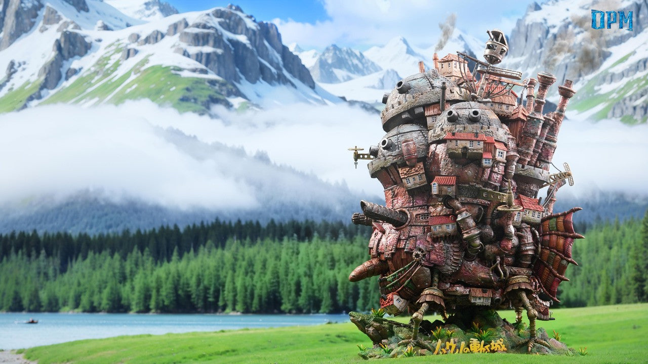 Studio Ghibli - Howl's Moving Castle | Resin Statue | by OPM Studio