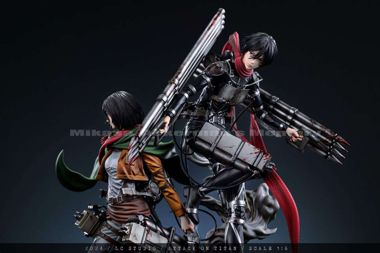 Attack on Titan - Mikasa Memory | 1:6 Resin Statue | by LC Studio