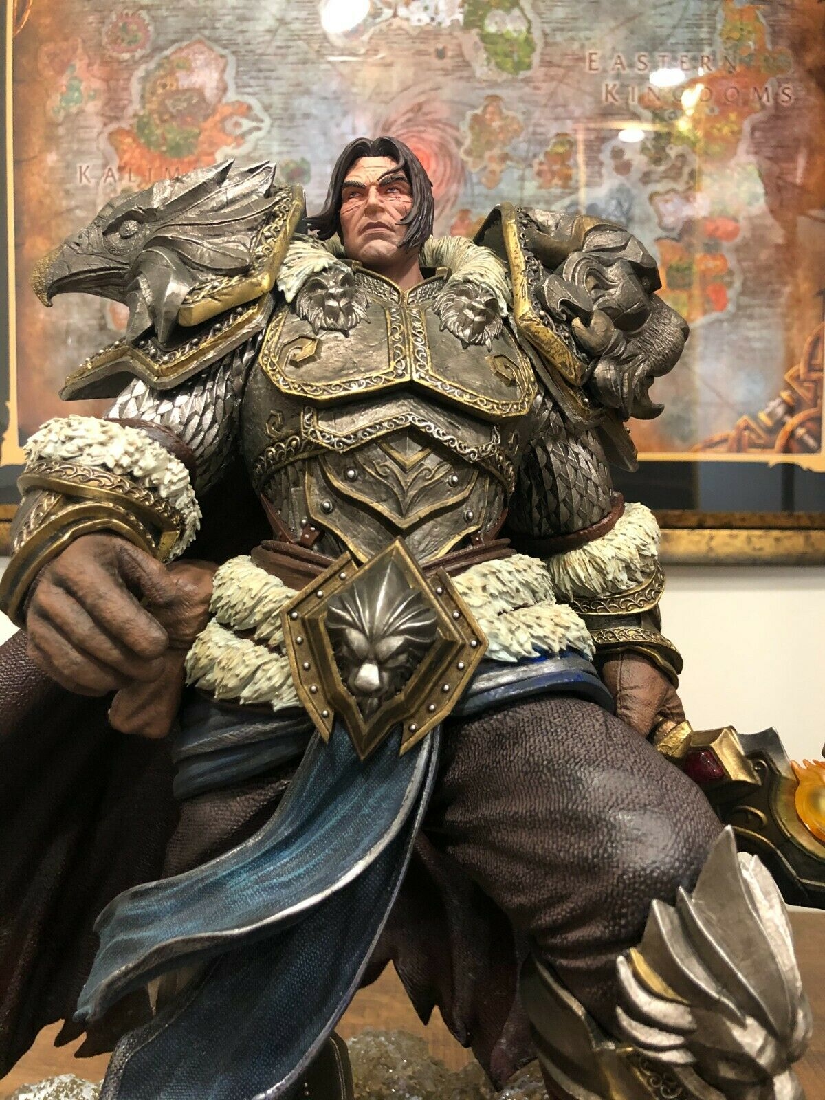World of Warcraft - Varian Wrynn | 1:5 Resin Statue | vom Bigfoot Studio