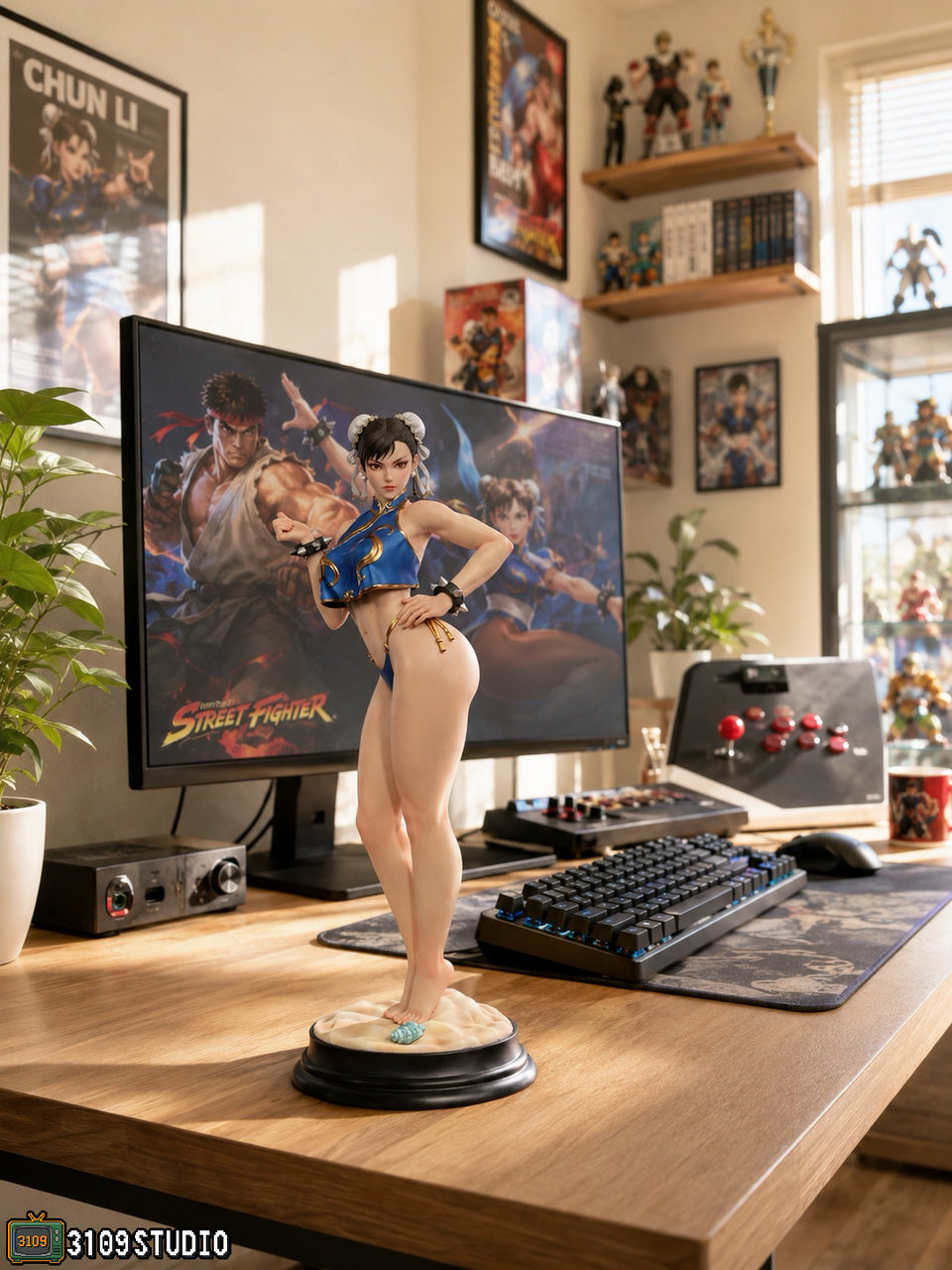 Street Fighter - ChunLi | 1:4 Resin Statue | by 3109 Studio