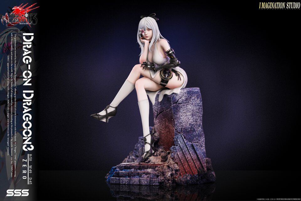 Drag-on Dragoon - Zero | 1:6 Resin Statue | by Imagination Studio