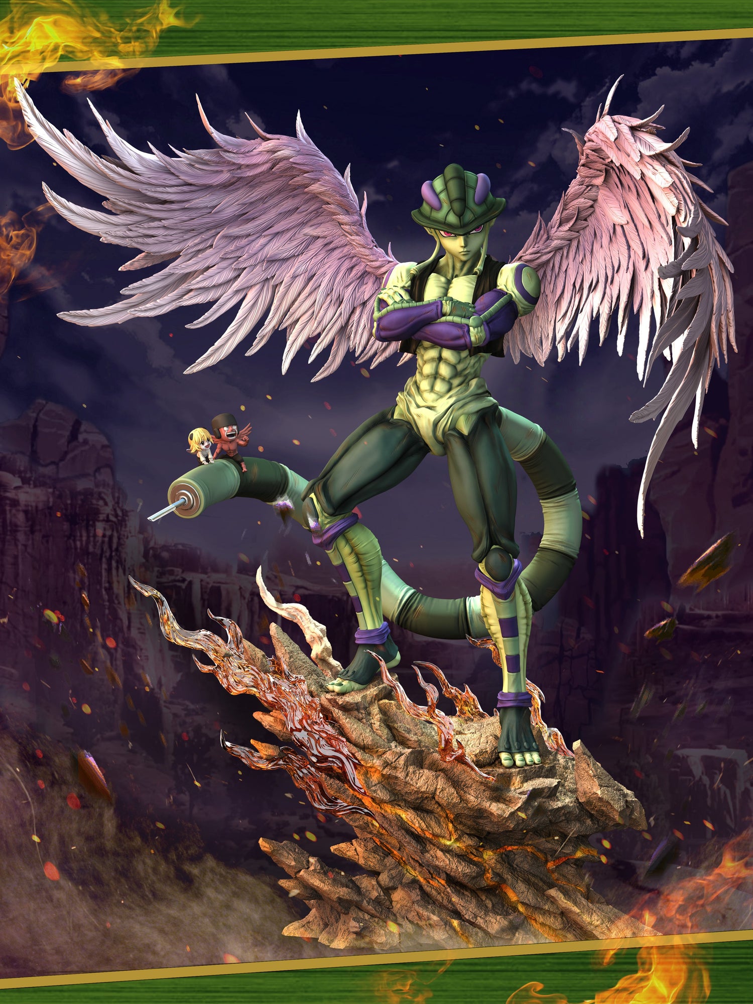 Hunter x Hunter - Meruem | 1:4 Resin Statue | von Hunter Fan Studio