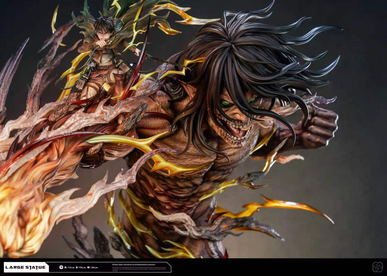 Attack on Titan - AttackOn Titan | Resin Statue | by Hertz Studio