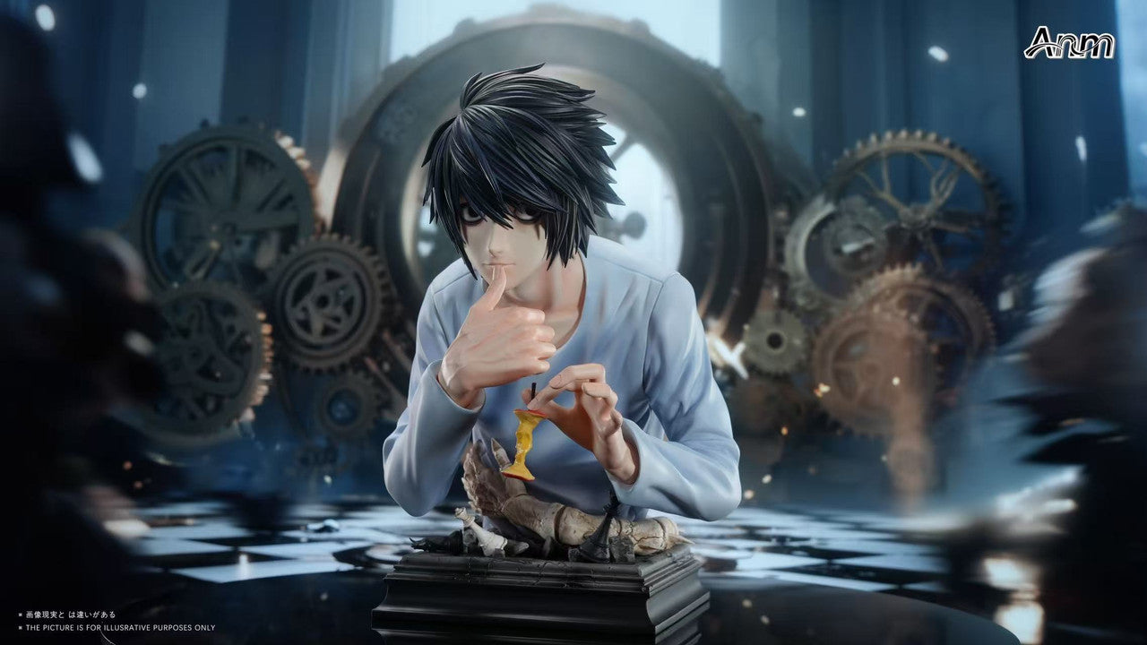 Death Note - L lawliet bust | 1:3 Resin Statue | by Anm Studio