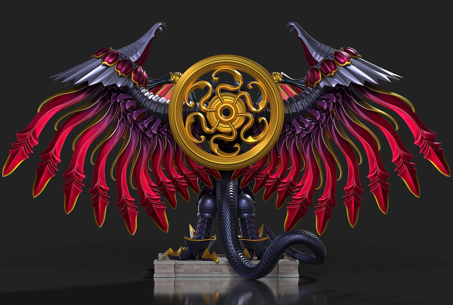 Final Fantasy - Bahamut | Resin Statue | by Solar Studio