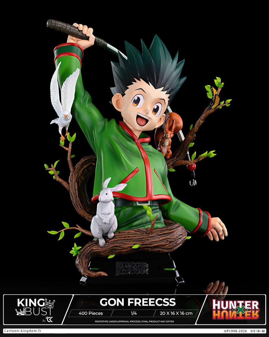 Hunter x Hunter - Gon Freecss Bust | 1:4 Resin Statue | by Cartoon Kingdom Studio
