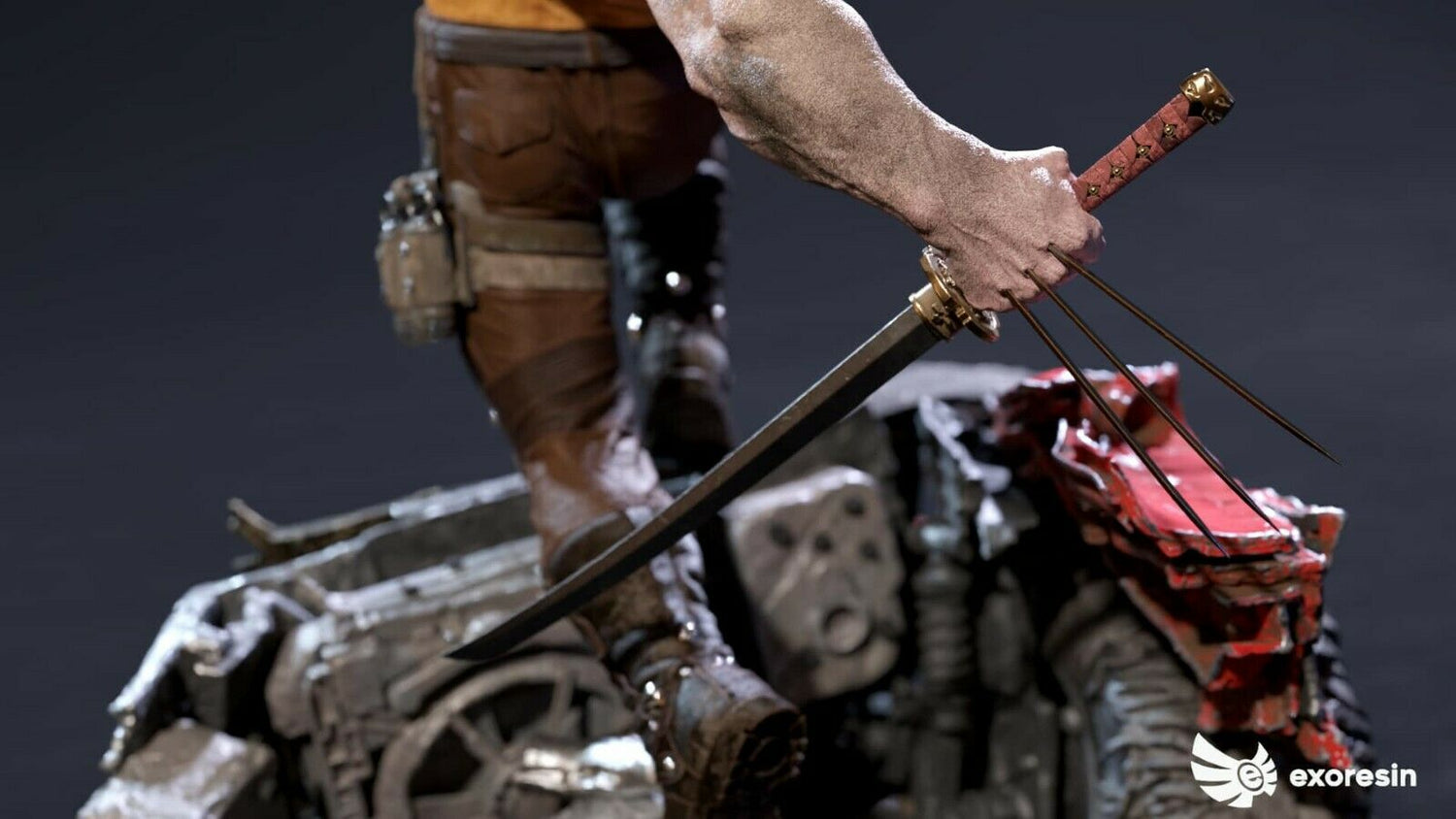 Marvel - Old Man Logan | 1:4 Resin Statue | by Exoresin