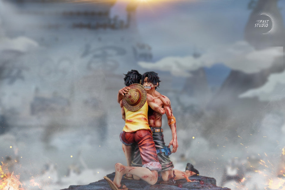 One Piece - Ace Final Farewell | Resin Statue | by Fast Studio