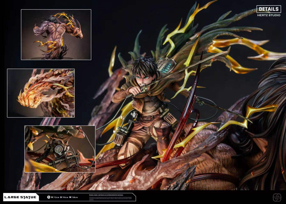 Attack on Titan - AttackOn Titan | Resin Statue | by Hertz Studio