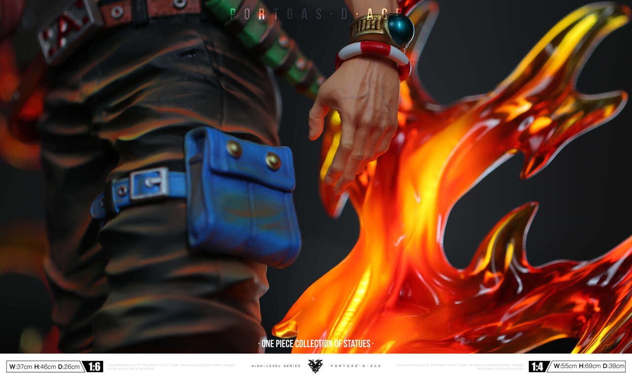 One Piece - Ace | 1:6/1:4 Resin Statue | by OKR Studio